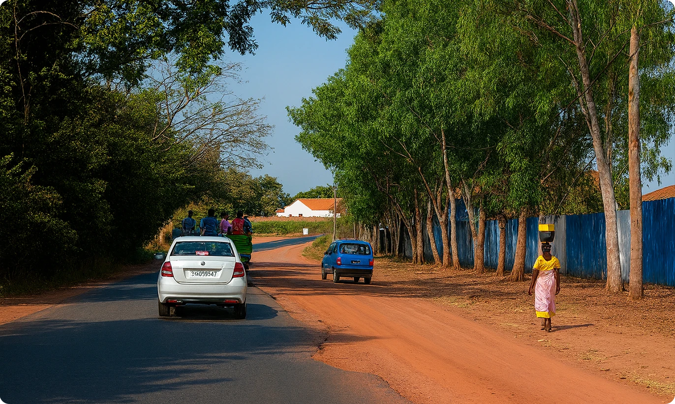 Yembe Mining site to Terqueya Port, Republic of Guinea